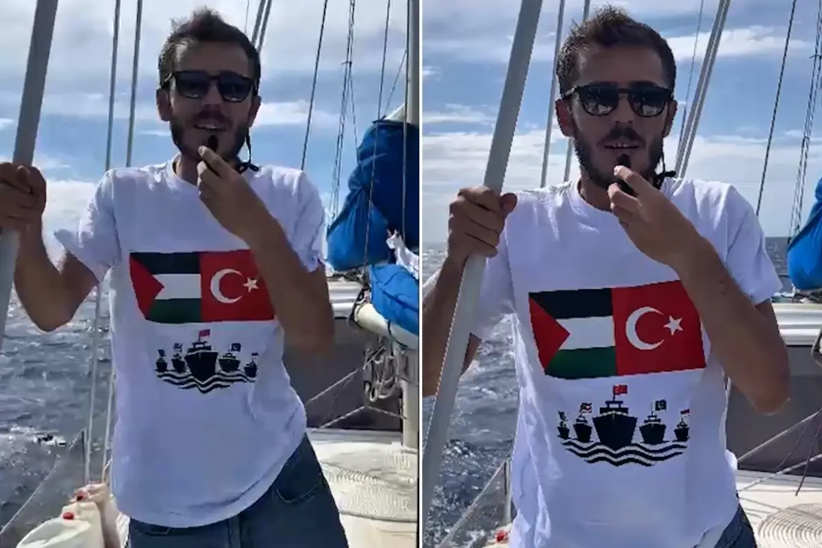 gazze yolunda urfadan bir genc mehmet emin aydindan dunyaya mesaj PtIF9CMG