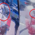 Bisikletli Çocuğun Otomobil Altında Kalma Anı Güvenlik Kamerasında