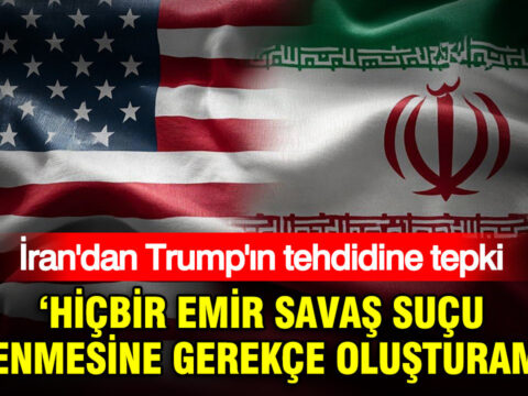 Irandan trumpin tehdidine tepki hicbir emir savas sucu islenmesine gerekce olusturamaz kvDwPiFg