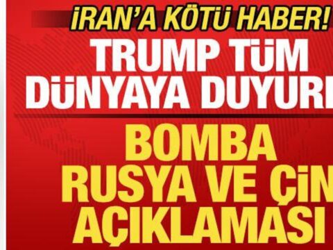 Trump tum dunyaya son dakika duyurdu irana kotu haber bomba rusya ve cin aciklamasi SjyKw86A